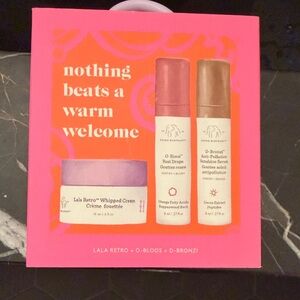 Drunk Elephant Skincare Trio in Pink Packaging